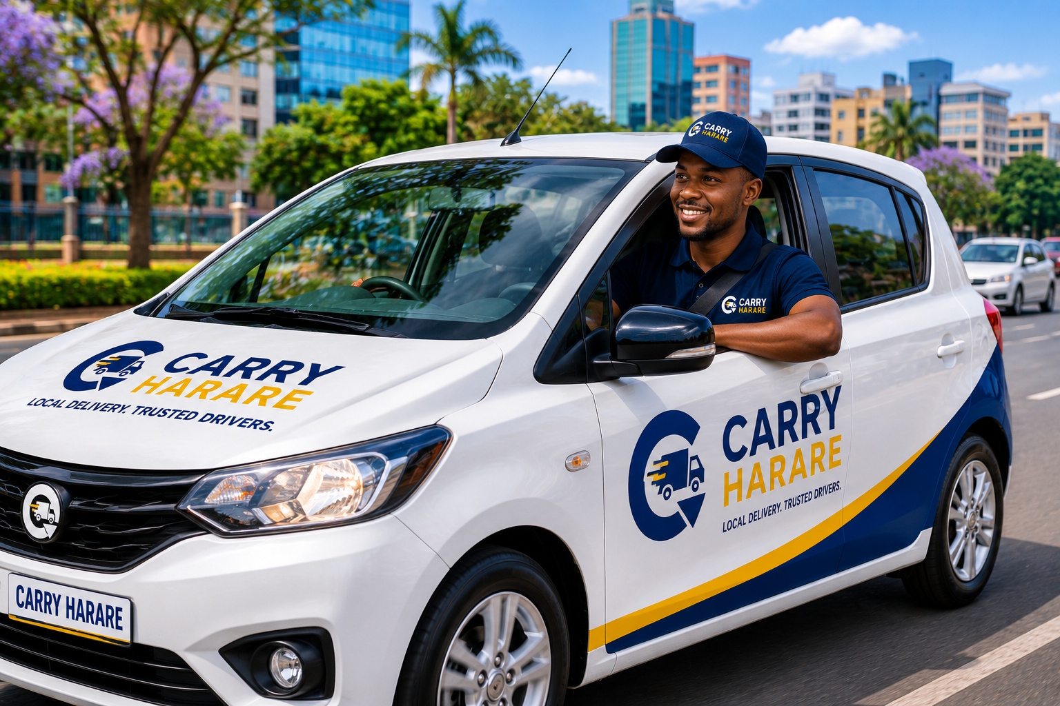 Carry Harare car for protected parcel delivery